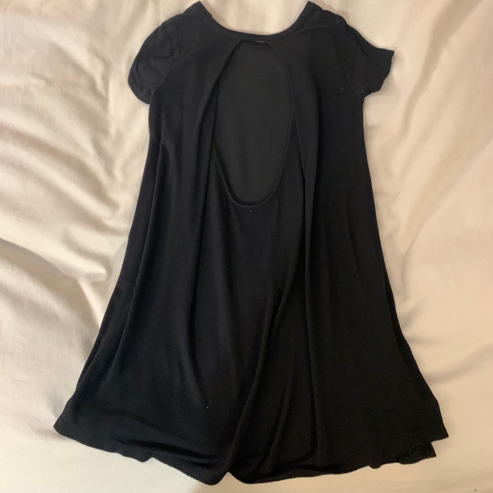 Black tee shirt dress